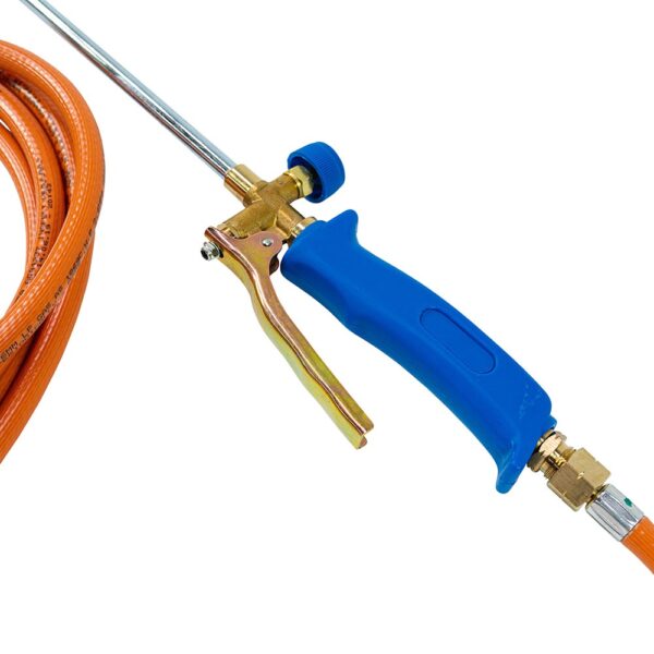 WBK08 -  Weed Burner, Eco Valve with Lever Action and 8m Hose - 8D
