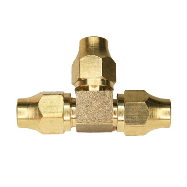 LP2353 - TEE Brass 3/8 SAE Compression - 2C