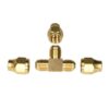 LP2353 - TEE Brass 3/8 SAE Compression - 2C