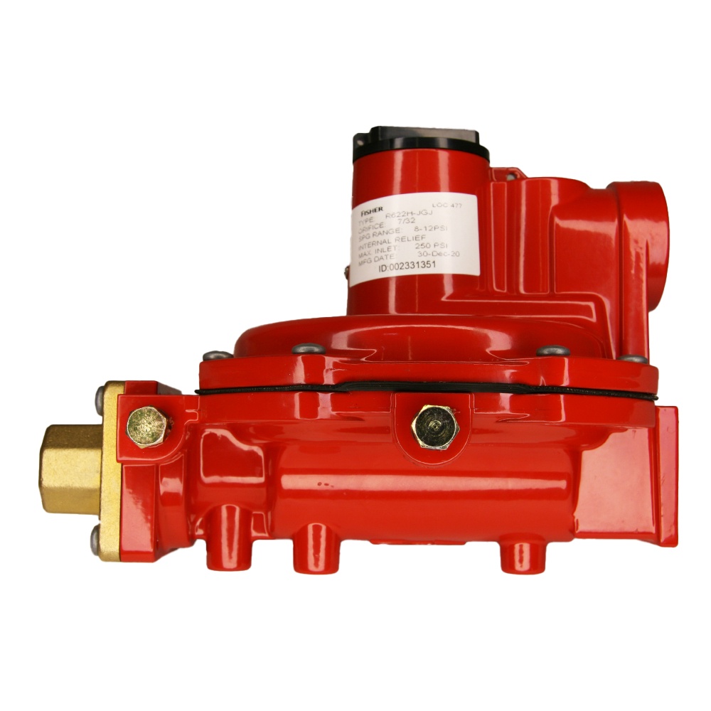 R622H-JGJ - 1st Stg Reg 2250mj/hr F POL x 3/4 Outlet