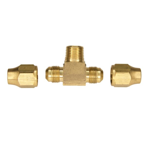 LP2550 - 3/8 SAE M x 3/8 SAE M x 3/8 M BSP - 2C