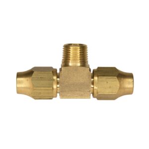 LP2550 - 3/8 SAE M x 3/8 SAE M x 3/8 M BSP - 2C