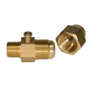 TPU-06 - Test Point Union 1/2 MI x 3/4 C 1/2 BSP MI x 3/4 C SAE - 2C