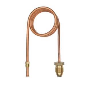 PT5 - Copper Pigtail - 1m POL x 1/4 Inv Fl - 6C