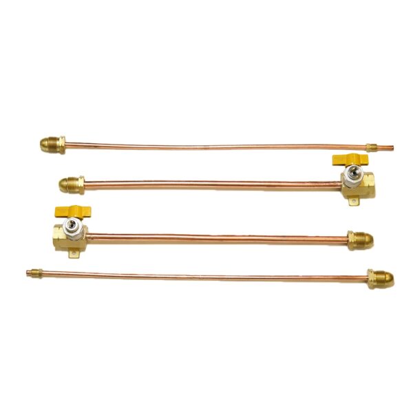 3000-2 - 2 Cyl Manifold Ext with Valves & Pigtails - 4C