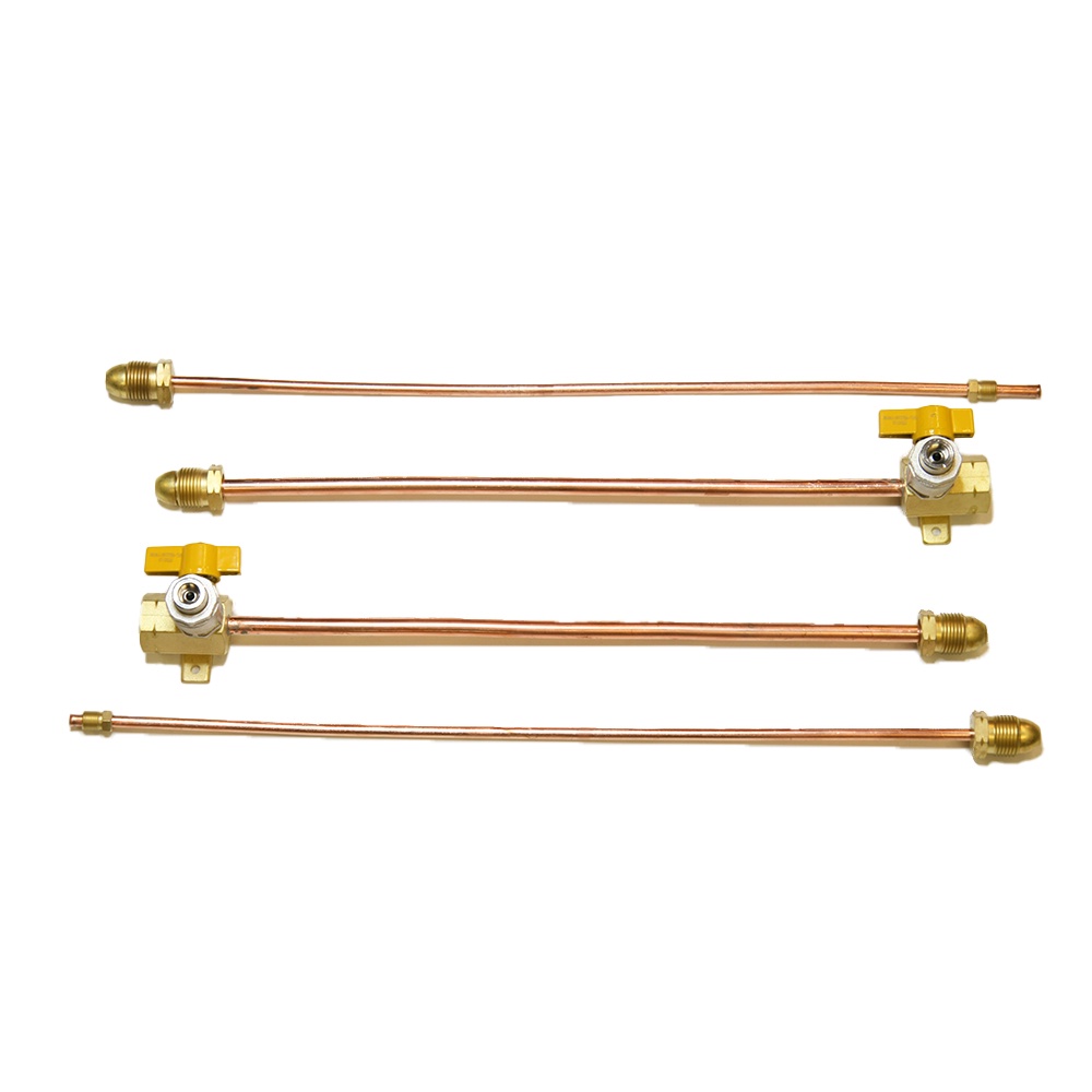 3000-2 - 2 Cyl Manifold Ext with Valves & Pigtails - 4C