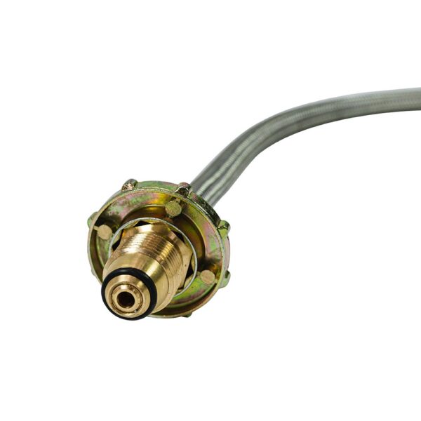 SSPT5HWF -  Pigtail Braided SS POL-1/4 Inv Fl 600mm Class F - 6D