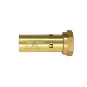 393902 - Sievert Pro Brass Burner 17mm Pin Point Flame - 3B