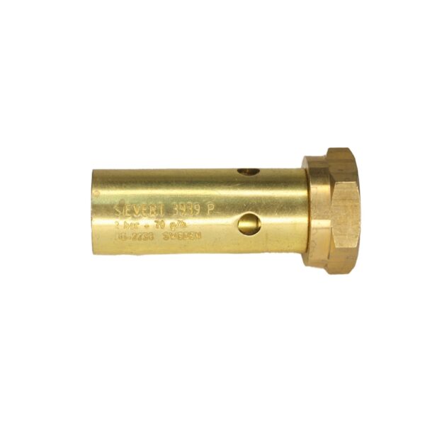393902 - Sievert Pro Brass Burner 17mm Pin Point Flame - 3B