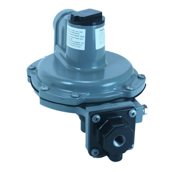 R632CFF - Integral 2 Stage Regulator LPG 950mJ/hr 1/4 NPT Inlet x 3/4 NPT Outlet