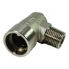 BAS1 - Bayonet Socket Chrome 90deg  1/2 BSP M - 5A
