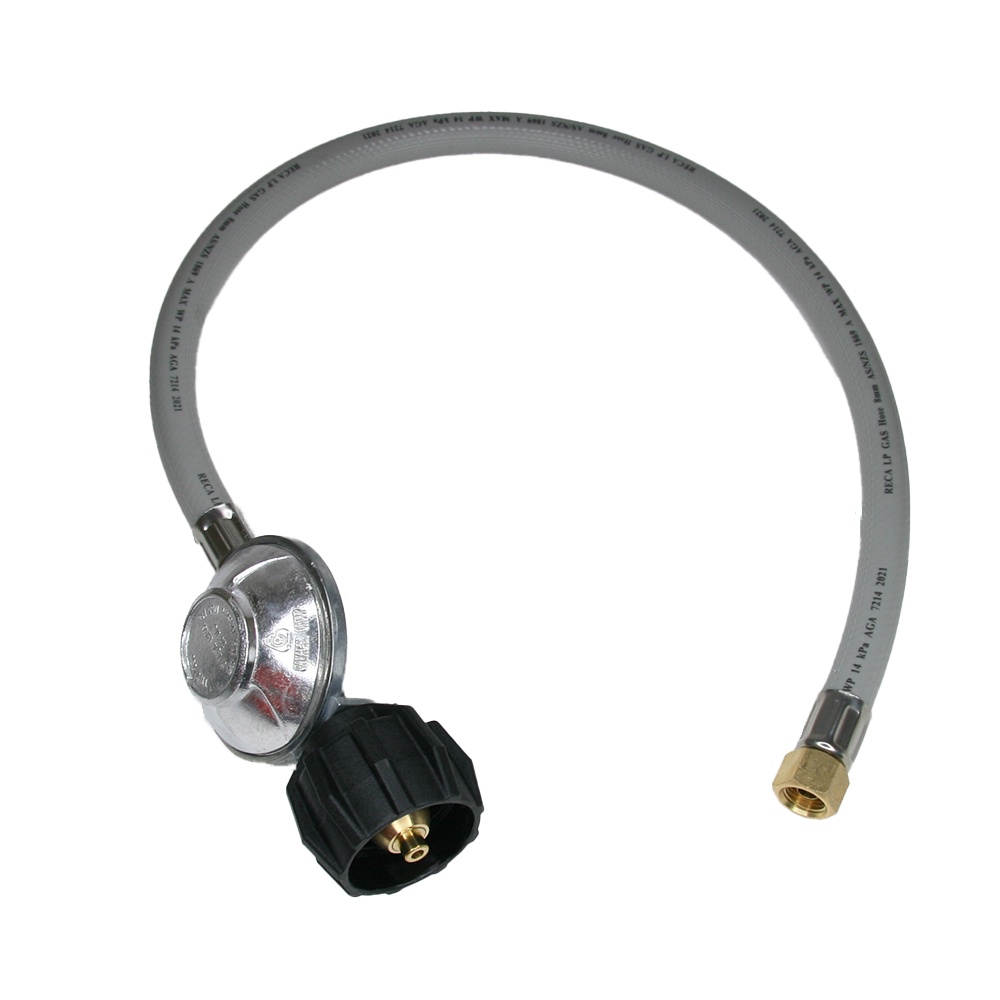 R2KG27600 - Hose Reg Type 27 to 1/4 Coned 600mm - 9D