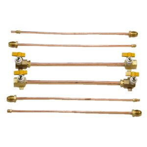 3000 - 4 Cyl Manifold with Valves & Pigtails - 4C