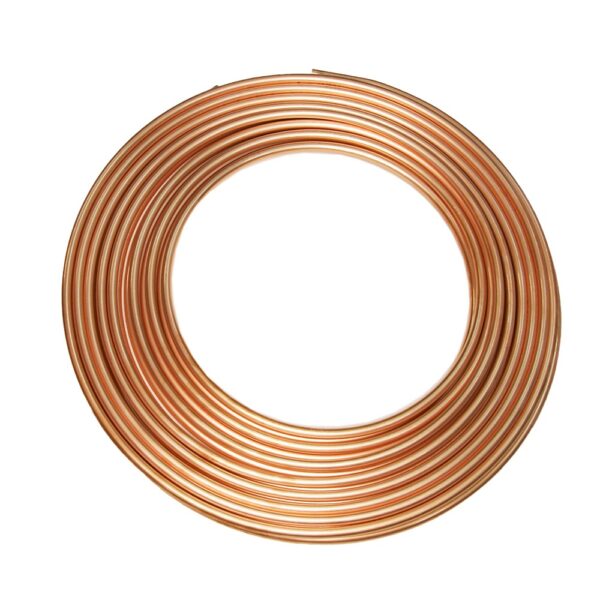 CT38MT - 3/8 Copper Tube per m 9.52mm ODX 0.91mm WT