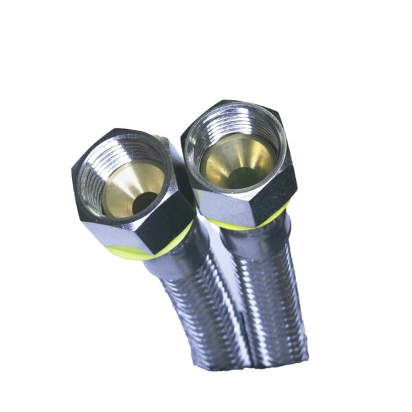 1212/1800 - Hose SS 1/2 x 1/2 F FL BSP 1800mm - 6B