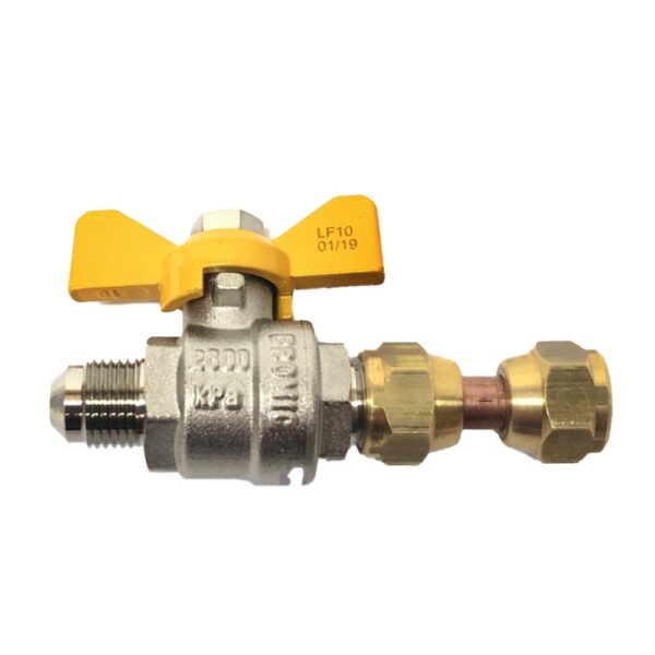 38MGL - Manual Gas Lockout 3/8 MF SAE - 2B