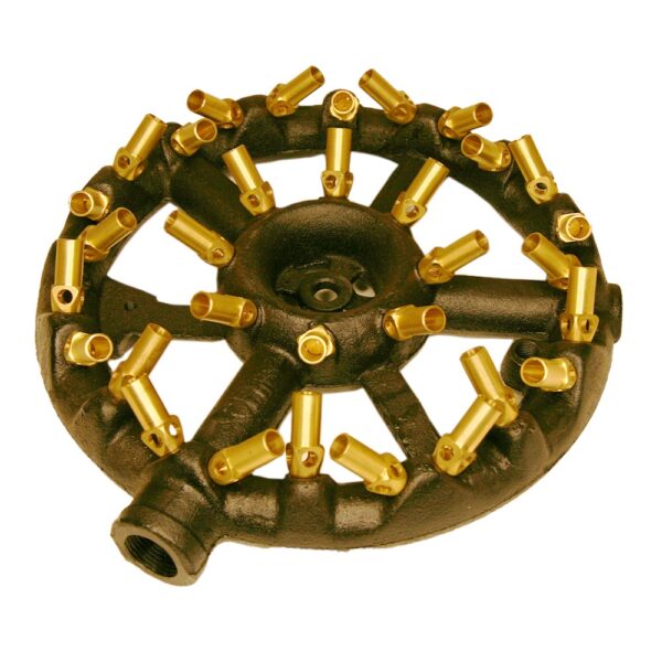 JK32LP - Large Rambo Jet Burner 3/4' 32 Nozzle 118 Mj/hr 260 x 65 mm - 9D