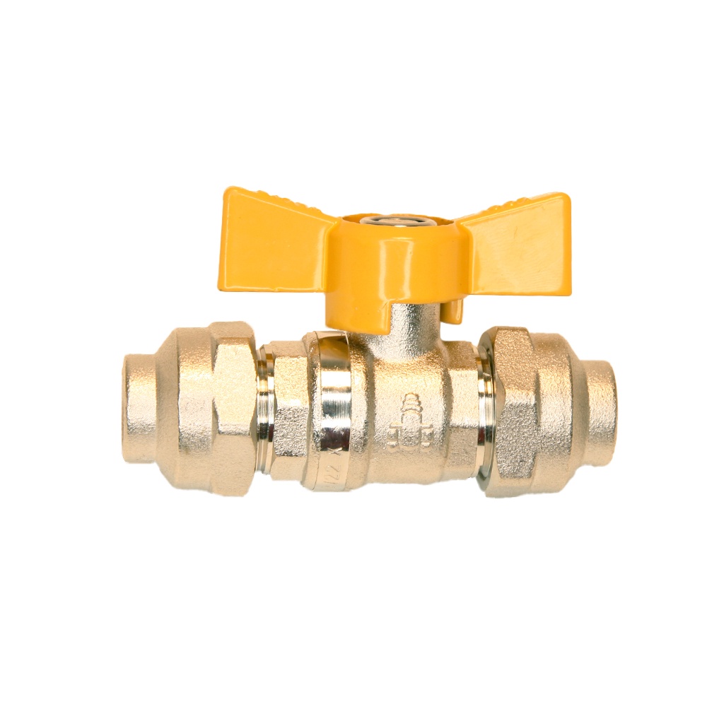 12B - Valve 1/2 x 1/2  (15mm) Compression Suit Copper Tube BSP - 2C