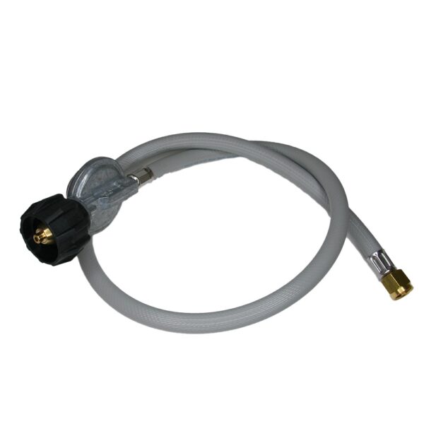 SAE1200T27 - Hose & Reg Set 1200mm LCC27 to 3/8 SAE Flare Nut - 7D