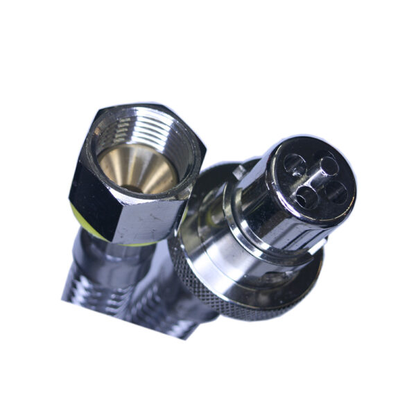 APH3038 -  Hose SS Bayonet  x 3/8 F SAE Flare 3000mm - 6A