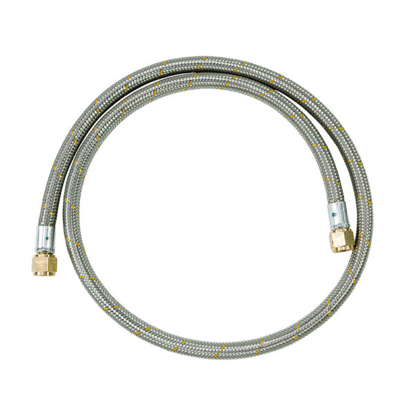 38600SAE - Hose SS 3/8 x 3/8 SAE F Flare 600mm - 6B