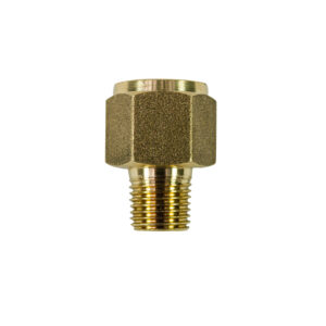 38SAE14 - Union 3/8 SAE F Fl x 1/4 M BSP Coned - 9B