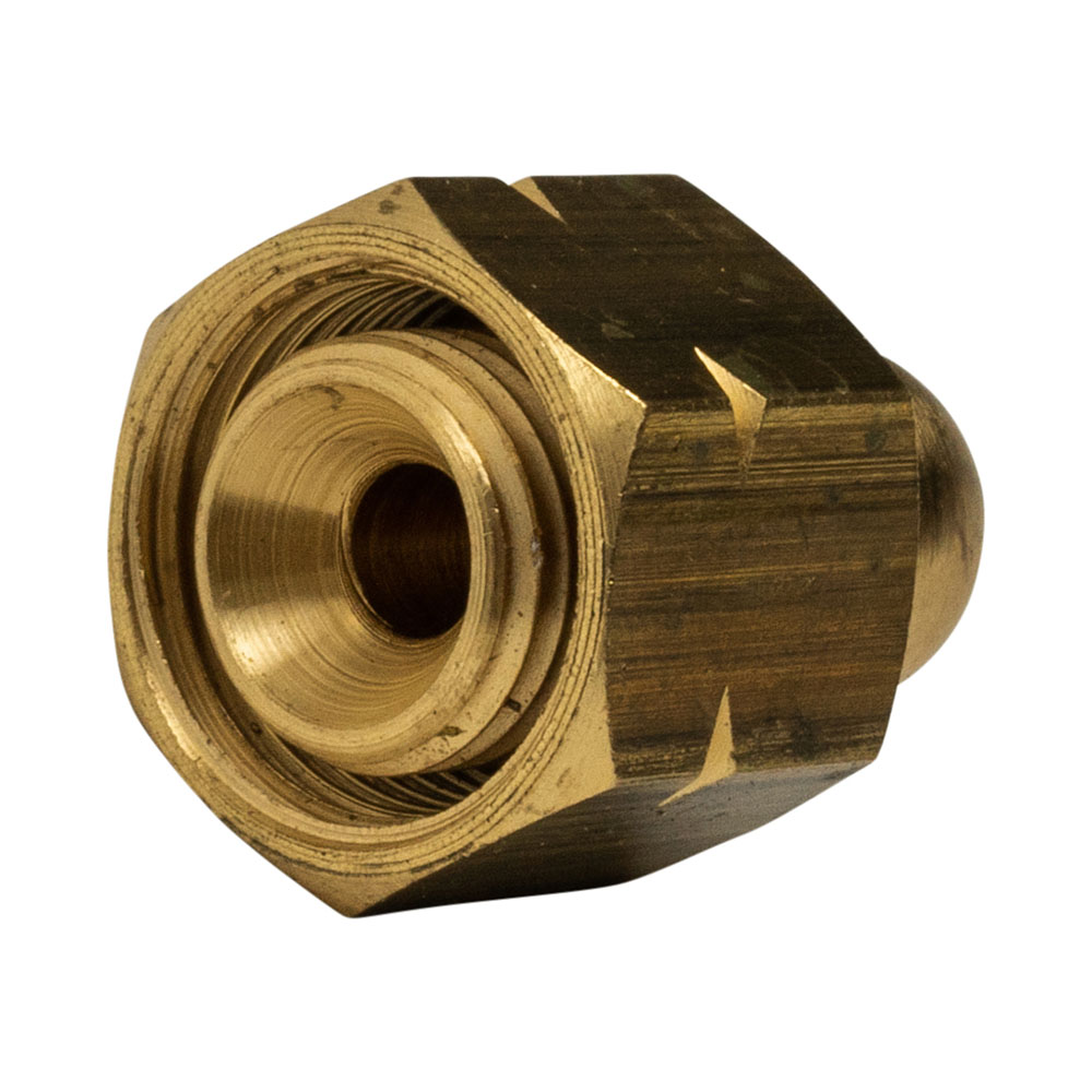 CSI/02 - Comp to 1/4 M BSP coned 3/8 BSP LH F to 1/4 BSP M - 9B