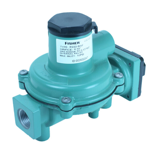 R222-BAF - Regulator 2nd Stage 1/2 x 1/2 NPT In/Out 650 Mj/Hr - 6A