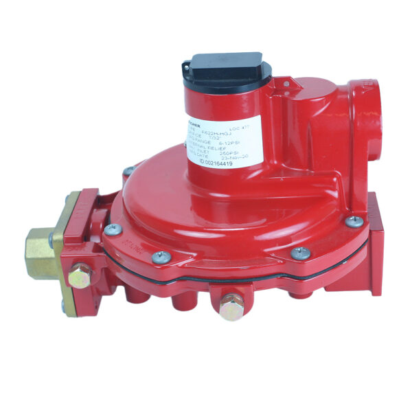 R622H-HGJ - Regulator 1st Stage 2100mj/hr POL F Inlet 1/2 NPT F Outlet - 7D