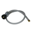 SAE900T27 - Hose Reg 900mm LCC27 to 3/8 SAE Fl - 7C