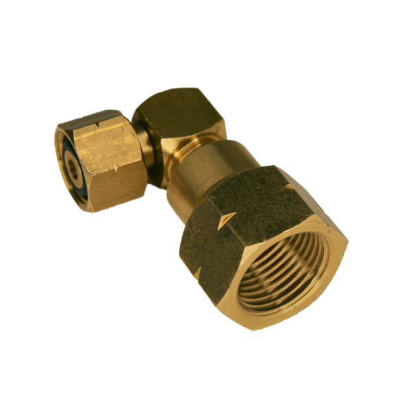 SPCSH/03E - Adaptor - Elbow 3/8 LH F x POL F