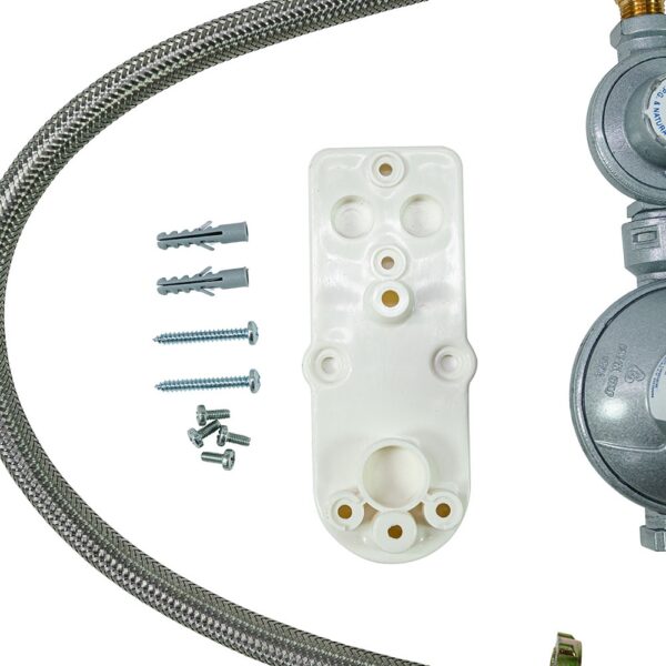 R524250CV - Regulator 2 Stage 250Mj/Hr Van Kit Inc MCO Valve and POL Flex Pigtails 450 mm