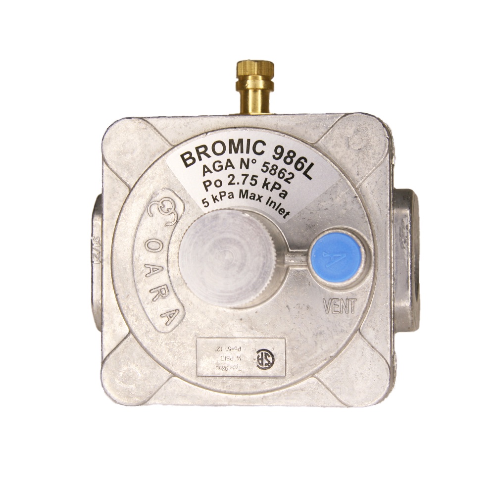 LPGOV12 - LPG Appliance Reg Inc Test Pnt 1/2 250mj/hr 2.75kpa - 7A