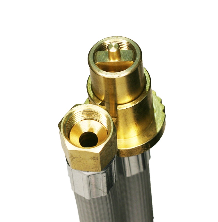 6150/2 - Bayonet Heater Hose 2m Bayonet to 3/8 BSP F FL