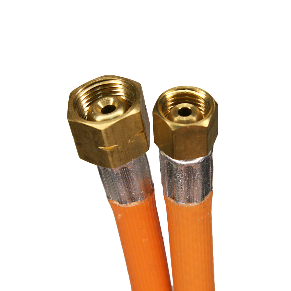 hwb-1.jpg HWB2000 - 3/8LH x 1/4 BSP Coned Nuts 2m Hose - RAW - OS3