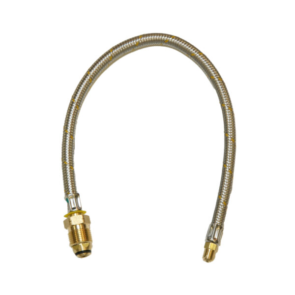 SSPT5F - SS Pigtail POL 1/4 Inv Fl 600mm Class F - 6D