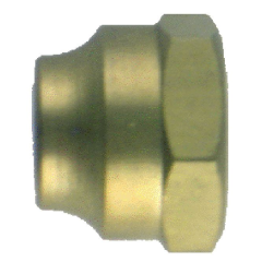 BSP1654 LP1652 - 1/4 SAE Flare Nut, Brass - 2C