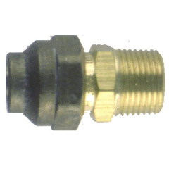 BSP2712 38SAE14 - Union 3/8 SAE F Fl x 1/4 M BSP Coned - 9B