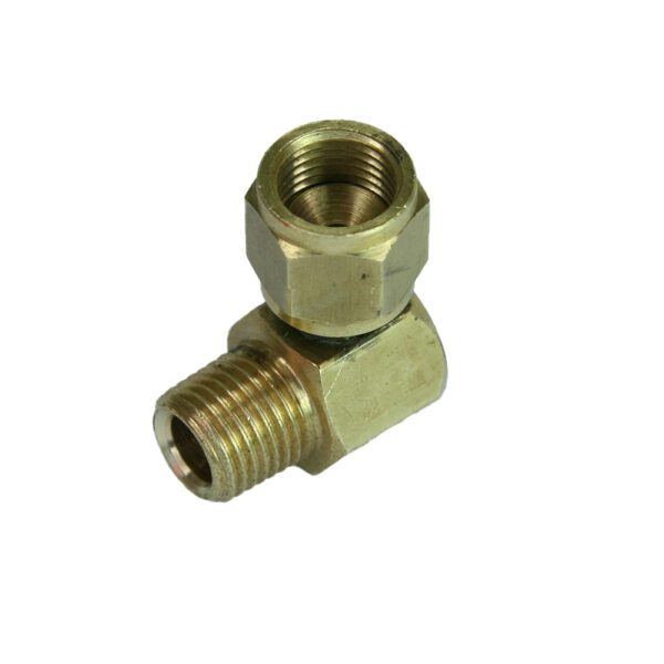 SW0634 - 5/16 Flare Nut to 1/4 BSP M Elbow - 2B